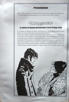 Extrait de (AUT) Pratt, Hugo (en italien) - Corto Maltese - Le autrici di fumetti interpretano l'eroe di Hugo Pratt