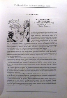 Extrait de (AUT) Pratt, Hugo (en italien) - L'ultima ballata dedicated to Hugo Pratt