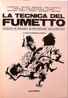 Extrait de (AUT) Pratt, Hugo (en italien) - La tecnica del fumetto