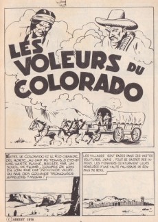 Extrait de Tex Bill (Arédit) -96- Les voleurs du Colorado