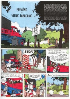 Extrait de Gil Jourdan -2a1981- Popaïne et vieux tableaux