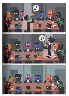 Extrait de Costume cravate