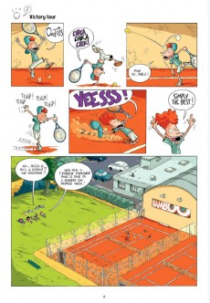 Extrait de Tennis Kids -1- Ramasseurs de gags