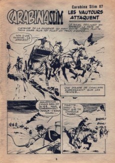 Extrait de Carabina Slim -87- Les Vautours Attaquent