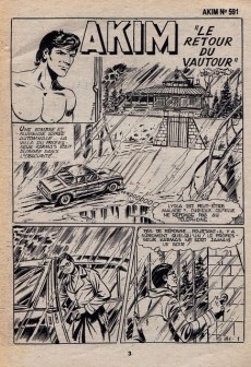 Extrait de Akim (1re série - Aventures et Voyages) -591- Le Retour du Vautour