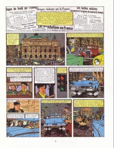 Extrait de Blake et Mortimer (Les aventures de) (Historique) -7d1985- S.O.S. Météores - Mortimer à Paris