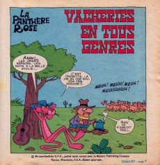 Extrait de La panthère rose (1re Série - Sagédition) -43- Vacheries en tous genres