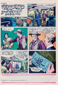 Extrait de Marshal, le shérif de Dodge city -8- Vengeance d'indien