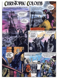 Extrait de La découverte du monde en bandes dessinées -4- Christophe Colomb