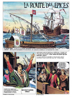 Extrait de La découverte du monde en bandes dessinées -5- Vasco de Gama