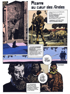 Extrait de La découverte du monde en bandes dessinées -7- Pizarre chez les Incas