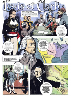 Extrait de La découverte du monde en bandes dessinées -19- Le cheval de fer