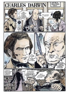 Extrait de La découverte du monde en bandes dessinées -20- Darwin aux Galapagos