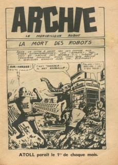 Extrait de Atoll (Jeunesse et Vacances) -57- La mort des robots