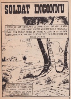 Extrait de Rafales (Edi Europ) -49- Soldat inconnu