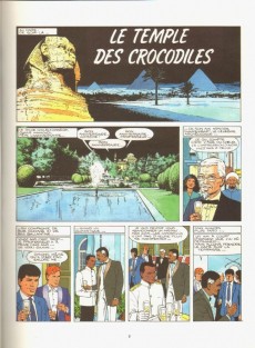 Extrait de Bob Morane 03 (Lombard) -42- Le temple des crocodiles
