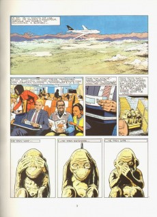 Extrait de Bob Morane 03 (Lombard) -44- Trois petits singes