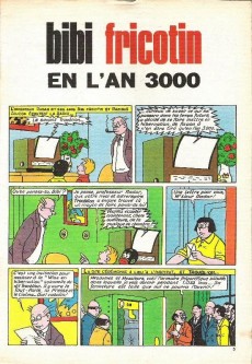 Extrait de Bibi Fricotin (2e Série - SPE) (Après-Guerre) -62a68- Bibi Fricotin en l'an 3000