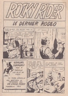 Extrait de Rocky Rider (Jeunesse et Vacances) -21- Le dernier rodéo