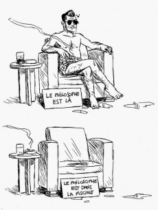 Extrait de Ray Banana -4- La philosophie dans la piscine