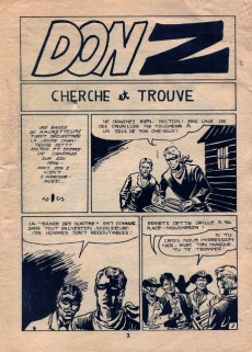 Extrait de Don Z (Jeunesse et Vacances) -39- Cherche et trouve