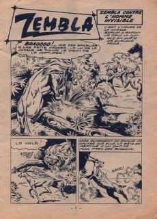 Extrait de Zembla (Lug) -305- Zembla contre l'homme invisible