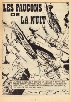 Extrait de Tora - Les Tigres Volants (Impéria) -41- Les faucons de la nuit - trafic d'armes