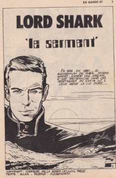 Extrait de En Garde ! (Panache, puis) -67- Lord Shark - Le Serment