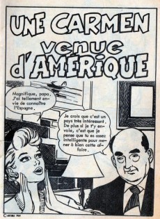 Extrait de Roses blanches (Arédit) -13- Une carmen venue d'amérique