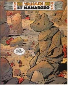 Extrait de Yakari -4a1980- Yakari et Nanabozo