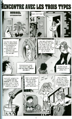 Extrait de Russel -1- Russel, petites histoires horribles