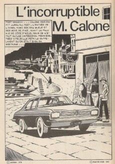 Extrait de Calone (Arédit) -12- L'incorruptible M. Calone 1/2