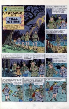 Extrait de La patrouille des Castors -3a1967- L'inconnu de la villa mystère