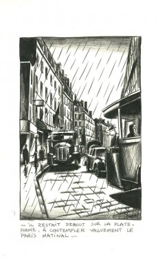 Extrait de (AUT) Loustal - 6 enquêtes de Maigret