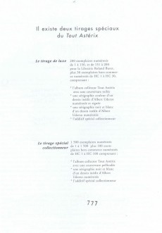 Extrait de Astérix (Autres) -1CofCol- Tout Astérix
