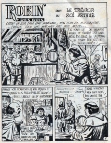 Extrait de Robin des bois (Jeunesse et vacances) -55- Le trésor du Roi Arthur