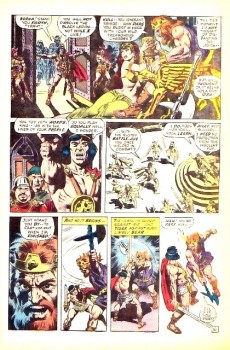 Extrait de Kull the Conqueror Vol.1 (1971) -1- A king comes riding!