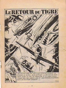 Extrait de Tora - Les Tigres Volants (Impéria) -43- Le retour du tigre