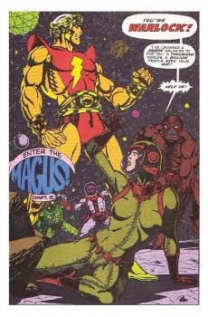 Extrait de Warlock Vol.3 (1992) -1- Before the infinity gauntlet, there was warlock!