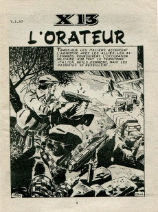 Extrait de X-13 agent secret (Impéria) -368- L'orateur