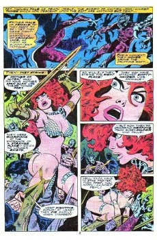 Extrait de Red Sonja Vol.1 (1977) -10- Red lace part 1: angels from hell