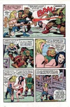 Extrait de Kamandi, The Last Boy On Earth (1972) -5- The one-armed bandit!