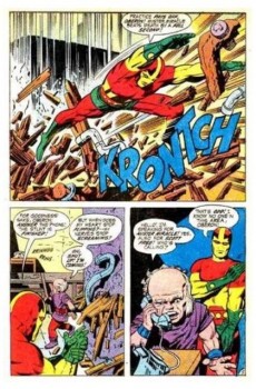 Extrait de Mister Miracle (1971) -3- The paranoid pill!