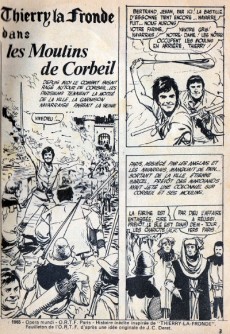 Extrait de Télé Série Verte (Thierry la Fronde) -11- Les Moulins de Corbeil