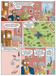 Extrait de Les enquêtes du docteur Énigmus -1- Le club des assassins