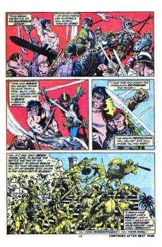Extrait de Kull the Conqueror Vol.1 (1971) -9- The scorpion god!