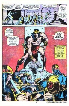 Extrait de Kull the Conqueror Vol.1 (1971) -11- King kull must die!