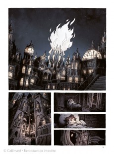 Extrait de La flamme et l'Orage -1- La ville pétrifiée
