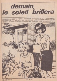 Extrait de Roses blanches (Arédit) -156- Demain le soleil brillera