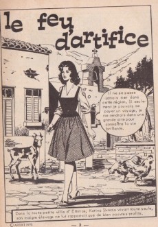 Extrait de Roses blanches (Arédit) -153- Le feu d'artifice